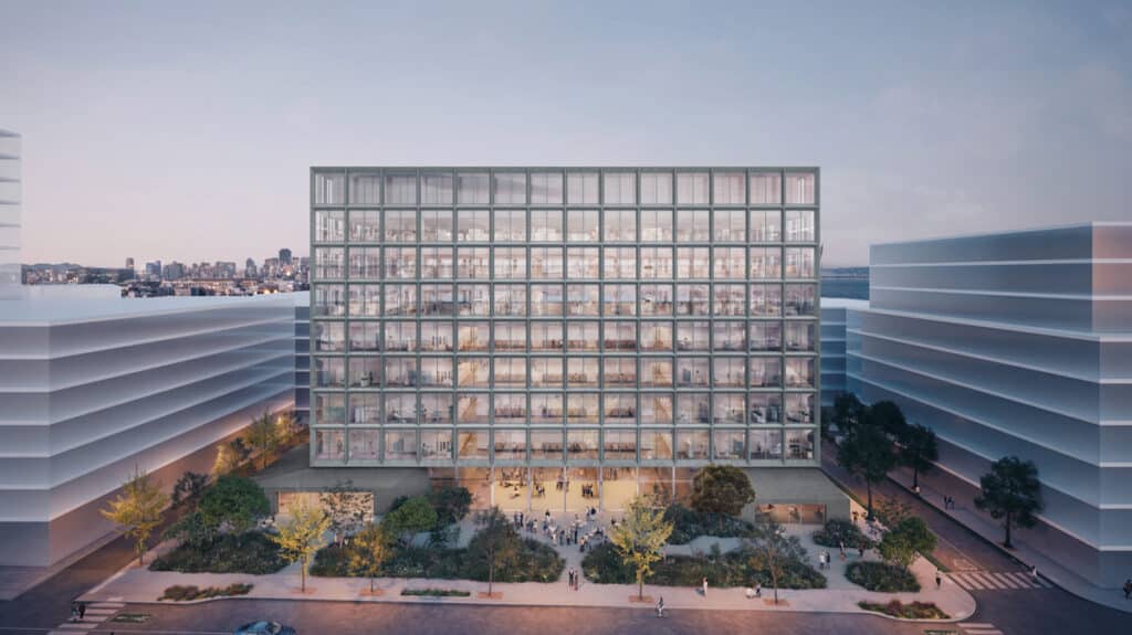 BLOCK 2 RENDERING CONCEPT WITH PARK