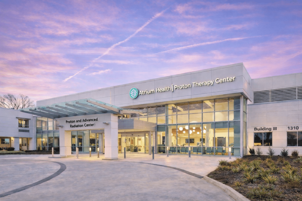Atrium Health Proton Center Entrance