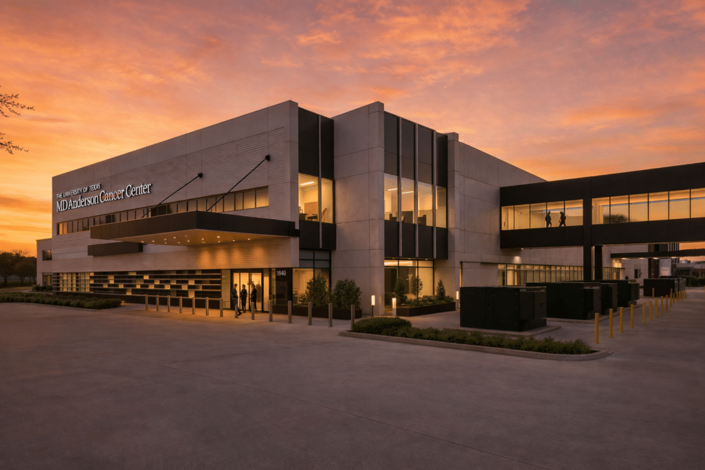 MD Anderson Proton Therapy Center Front